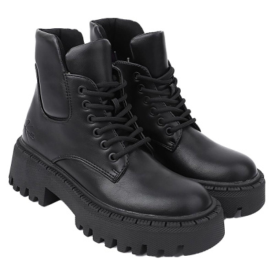 Ботинки для девочки Keddo 956346/02-01 черные 1